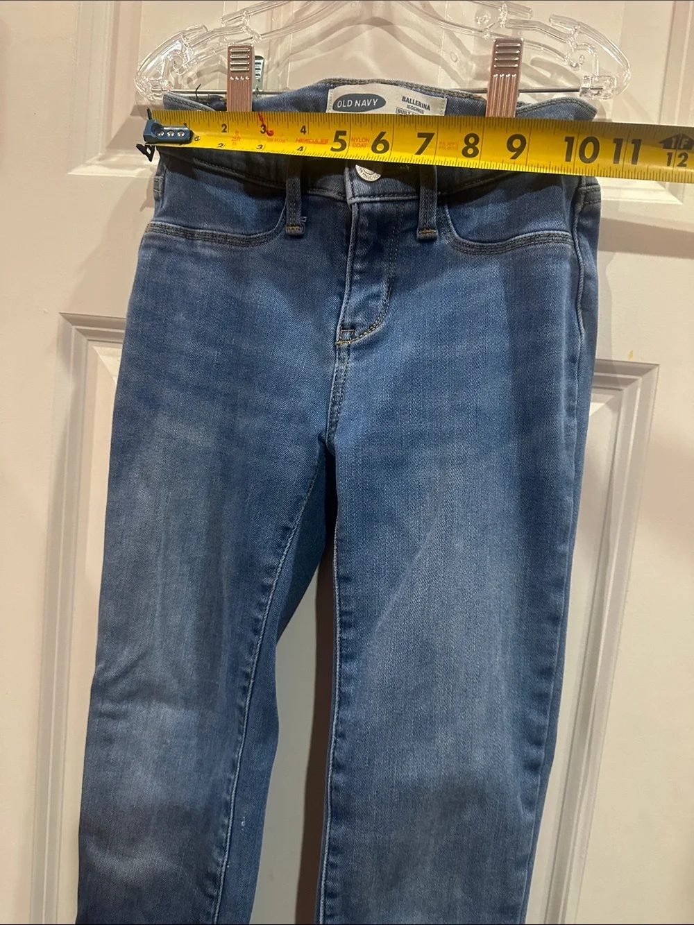NWOT Old Navy Blue Kids Skinny Jeans - Faded Wash size 10